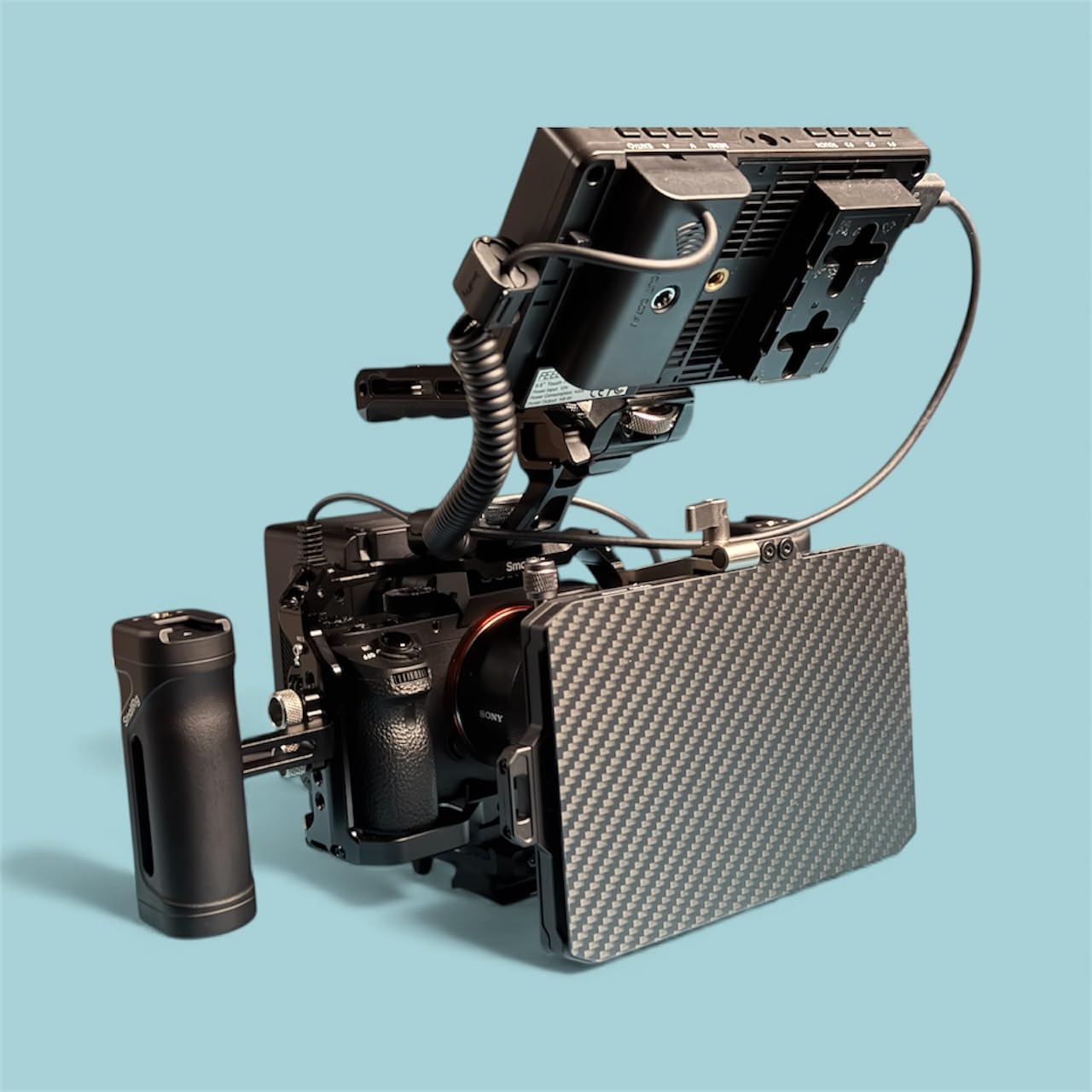 SmallRig Mini Matte Box Lite with Carbon Fiber Top Flag, Compatible with 67mm/ 72mm/ 77mm/ 82mm Lenses for DSLR and Mirrorless Camera customer photo 1