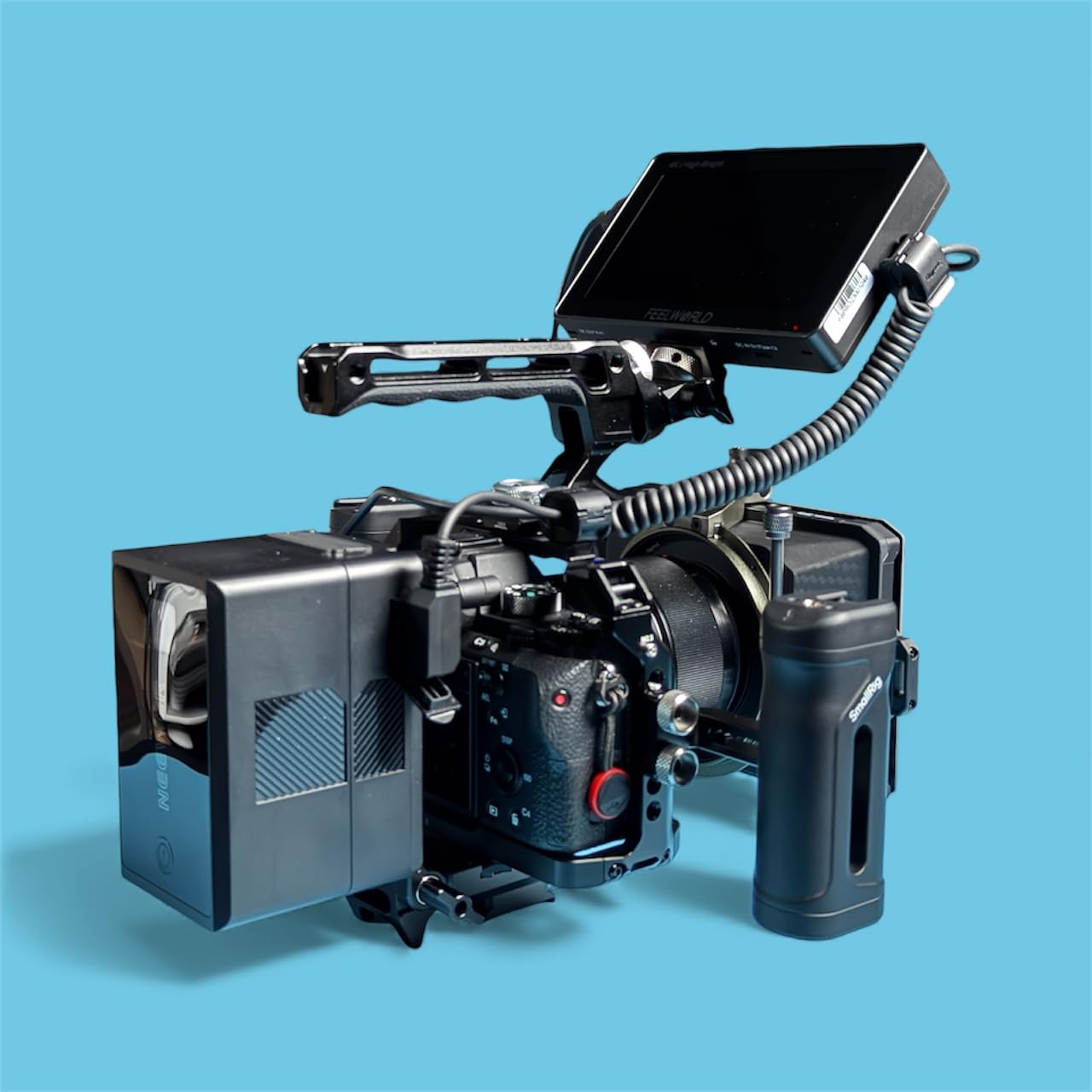 SmallRig Mini Matte Box Lite with Carbon Fiber Top Flag, Compatible with 67mm/ 72mm/ 77mm/ 82mm Lenses for DSLR and Mirrorless Camera customer photo 2