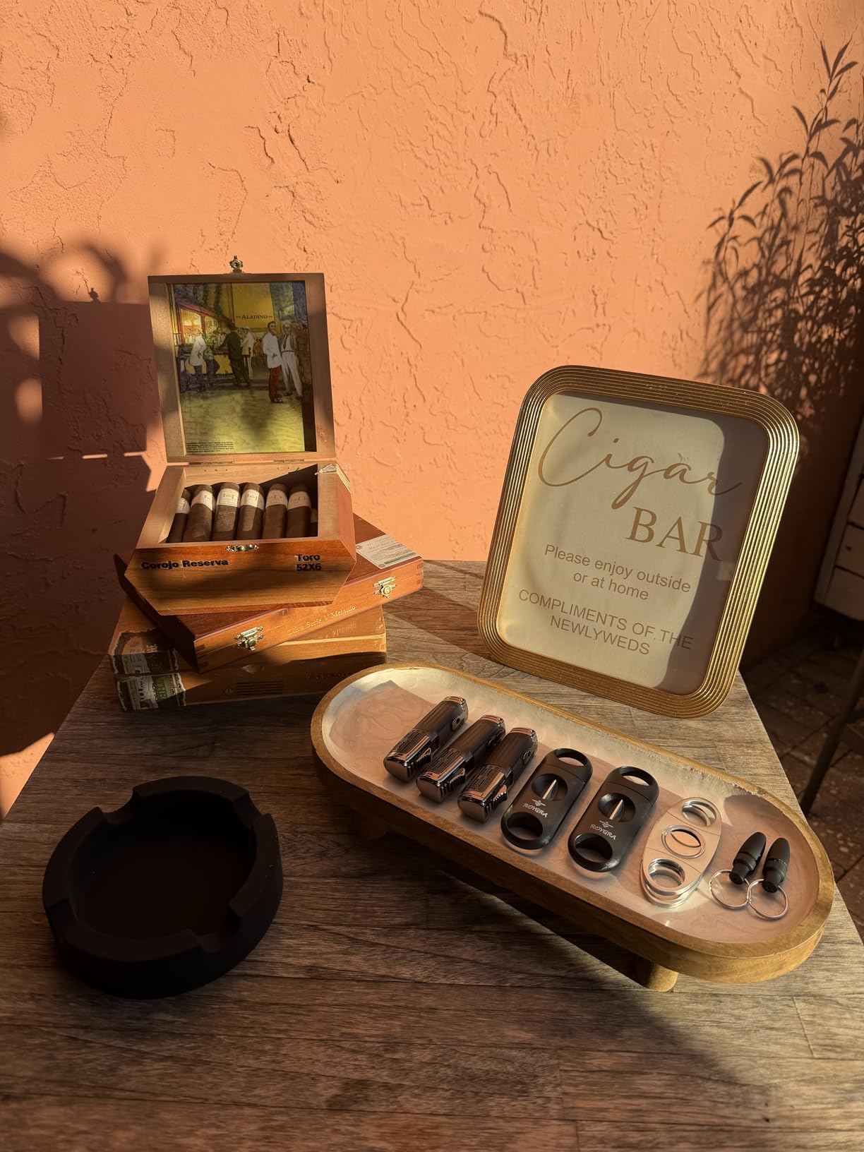 roygra Cigar Cutter Set (3 Pack), Cigar Accessories for Men - Stainless Steel Guillotine, Enlarged V-Cut Fit All Cigars, Punch Tool - Smoking Accessories, Portable Sharp Clean Cut - Silver customer photo 1