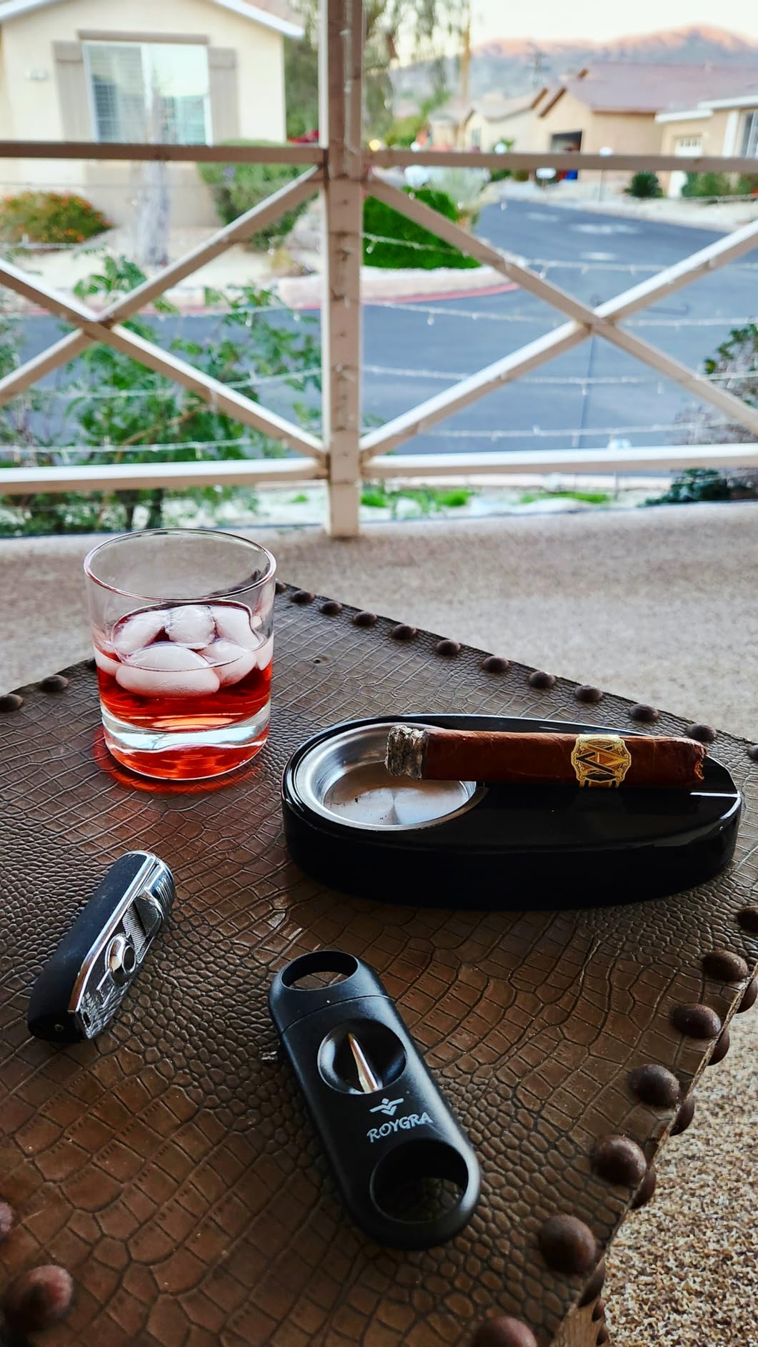 roygra Cigar Cutter Set (3 Pack), Cigar Accessories for Men - Stainless Steel Guillotine, Enlarged V-Cut Fit All Cigars, Punch Tool - Smoking Accessories, Portable Sharp Clean Cut - Silver customer photo 2