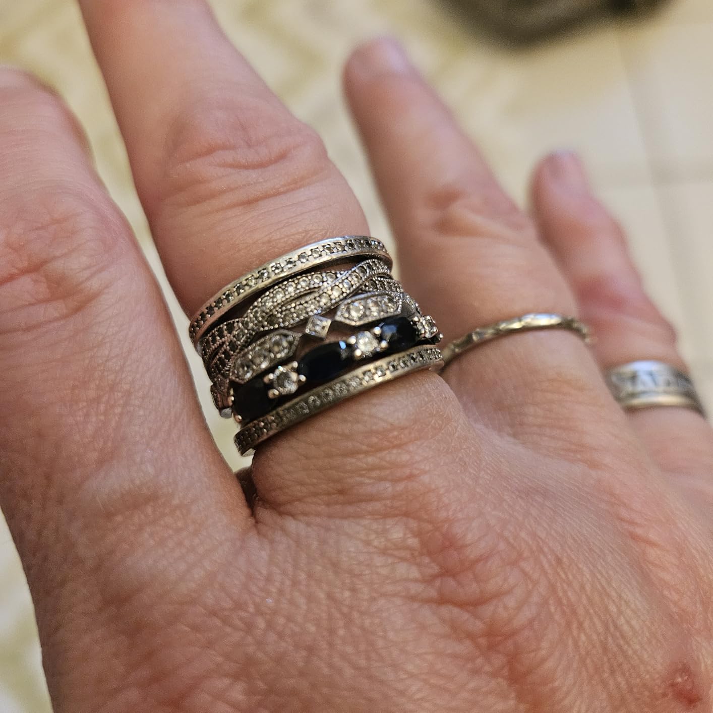 LifeBasis Ultrasonic Cleaner, Professional 45kHz Ultrasonic Jewelry Cleaner 20 Ounces (600ML) with Digital Timer, Watch Holder Ultrasonic Glasses Cleaner for Rings, Coins, Watches, Dentures, Silver customer photo 2