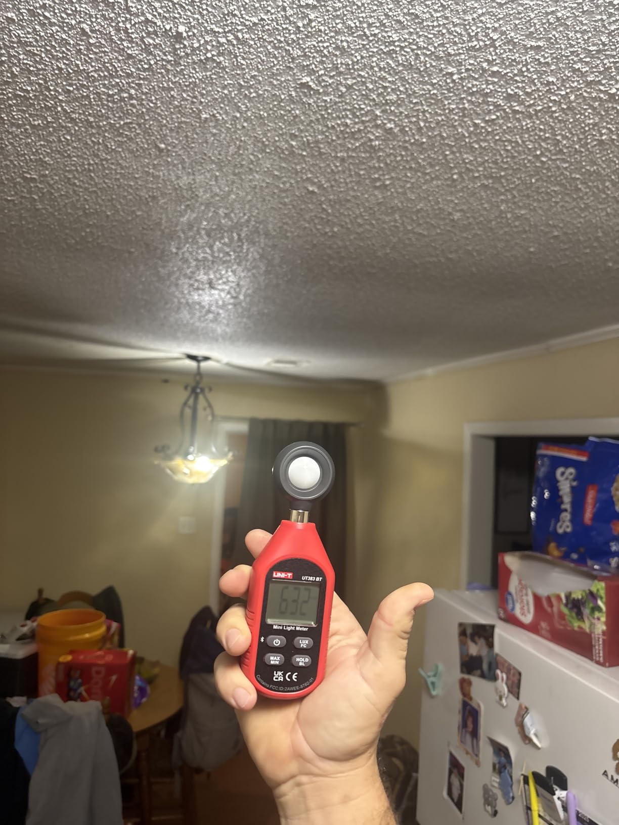 UNI-T Light Meter UT383BT Lux Meter Lumens Digital Illuminance Meter 0~199900 Lux (0~18500 FC) Foot Candles Luxmeter for Film Photography Plants Photometer Lighting Intensity Brightness Measurement customer photo 2