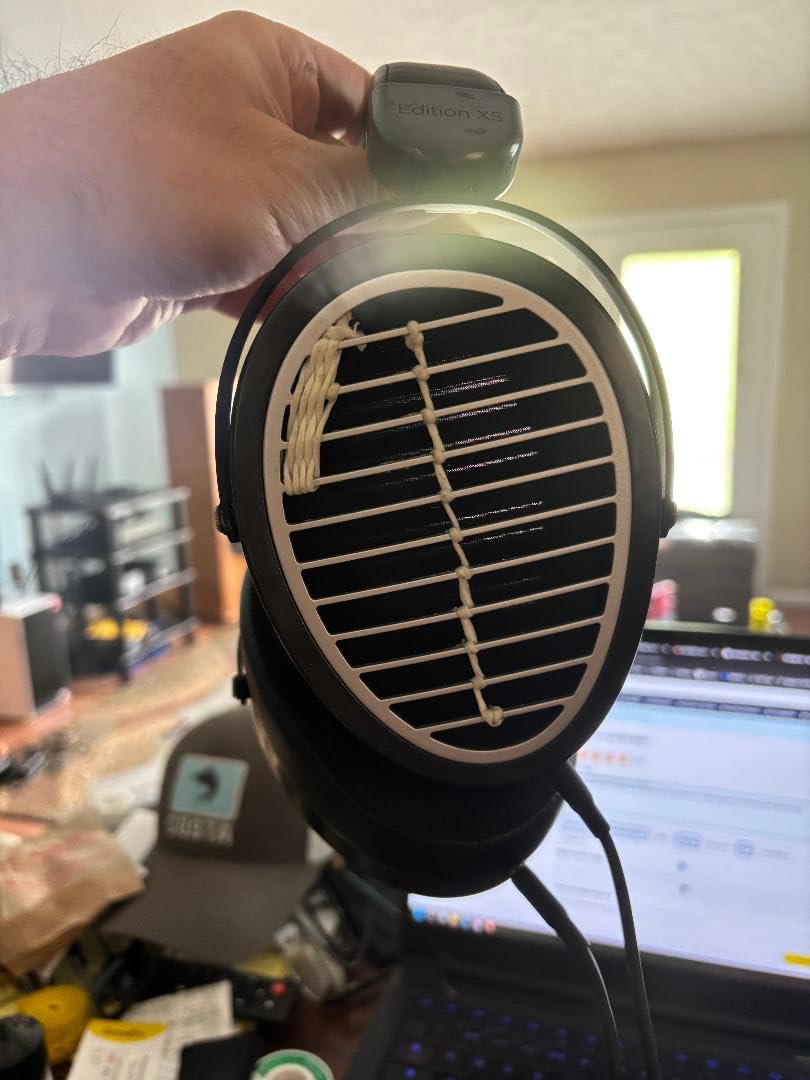 HIFIMAN Edition XS Full-Size Over-Ear Open-Back Planar Magnetic Hi-Fi Headphones with Stealth Magnets Design, Adjustable Headband, Detachable Cable for Audiophiles, Home, Studio-Black customer photo 2