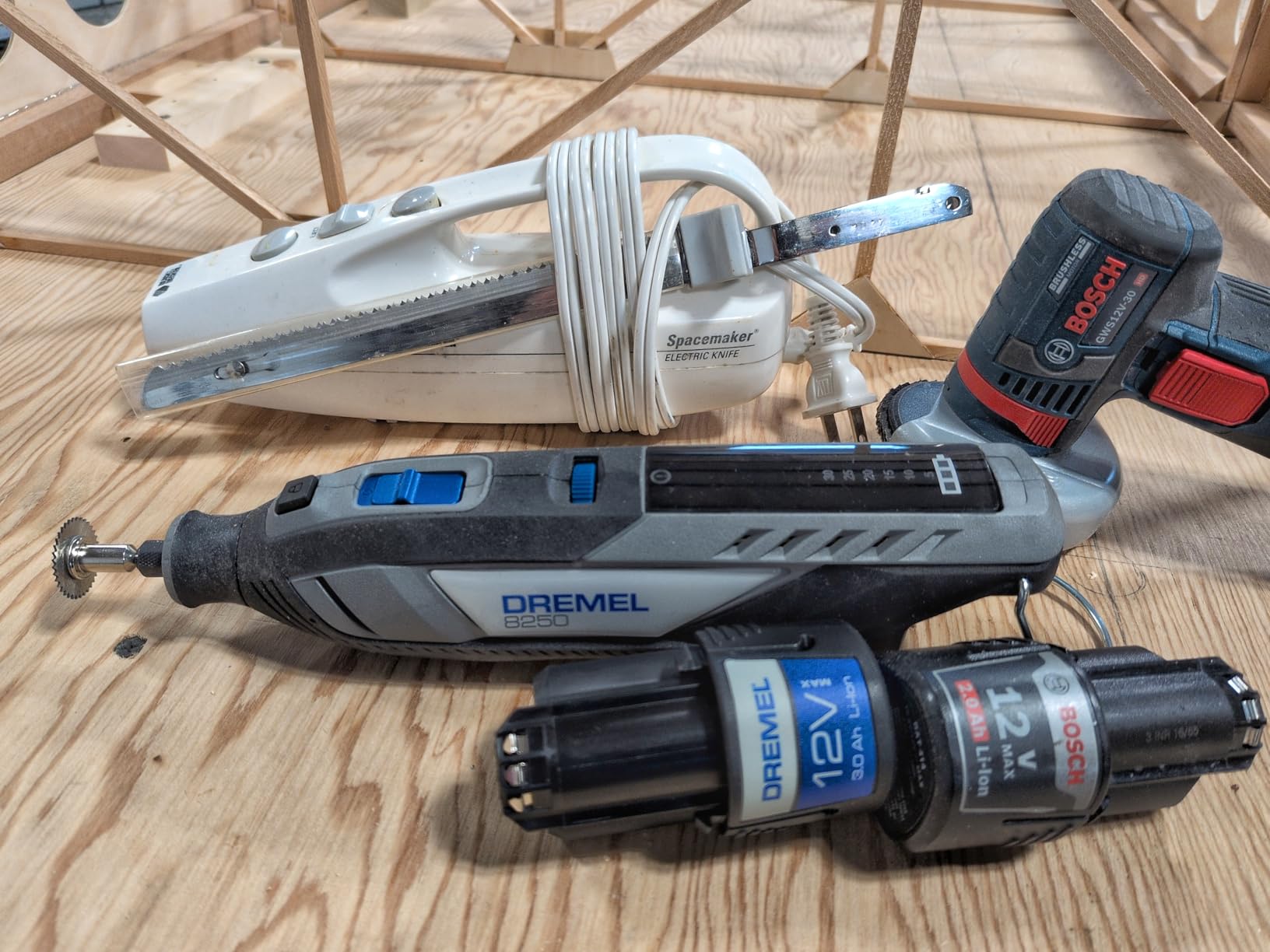 Dremel 8250-5 12V Lithium-Ion Variable Speed Cordless Rotary Tool with Brushless Motor - 5 Rotary Tool Accessories, 3Ah Battery, Charger, and Tool Bag customer photo 1
