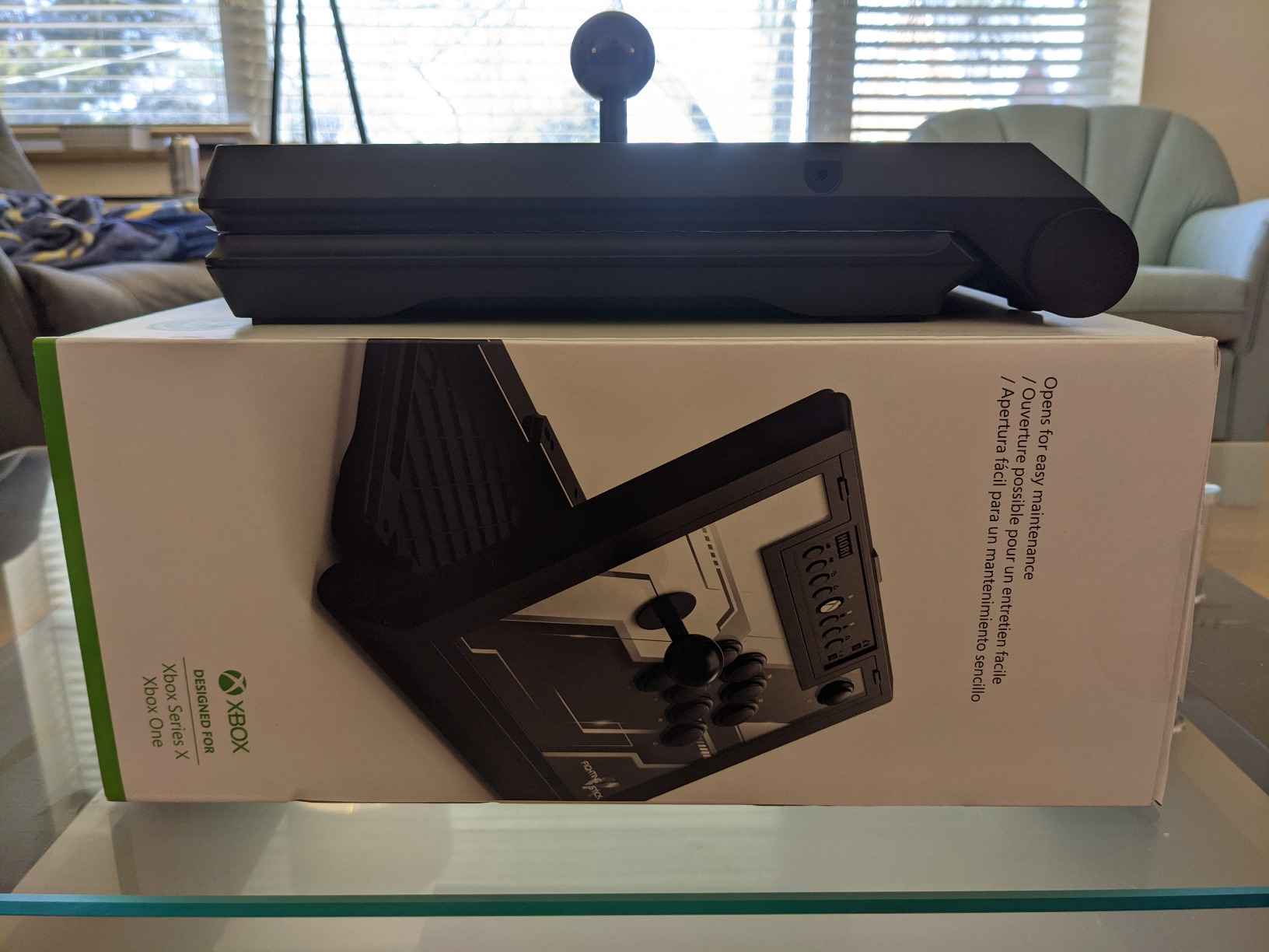 HORI PlayStation 5 Fighting Stick Alpha - Tournament Grade Fightstick for PS5, PS4, PC - Officially Licensed by Sony customer photo 1