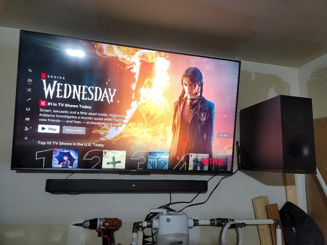 Sony HT-S400 2.1ch Soundbar with Powerful Wireless subwoofer, S-Force PRO Front Surround Sound, and Dolby Digital, Black customer photo 1