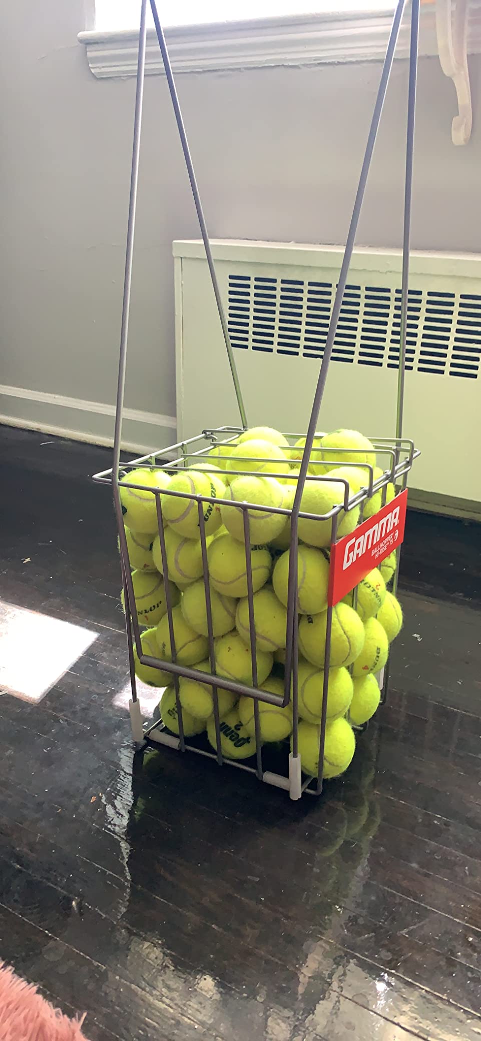 Gamma Sports BallHopper, Brute 325, Hoppette 50, Hi Rise 75, & Pro 90, Tennis Ball Hoppers & Carts, Easy Pick Up, Carrying & Storage, Durable, Pickleball, Padel customer photo 2