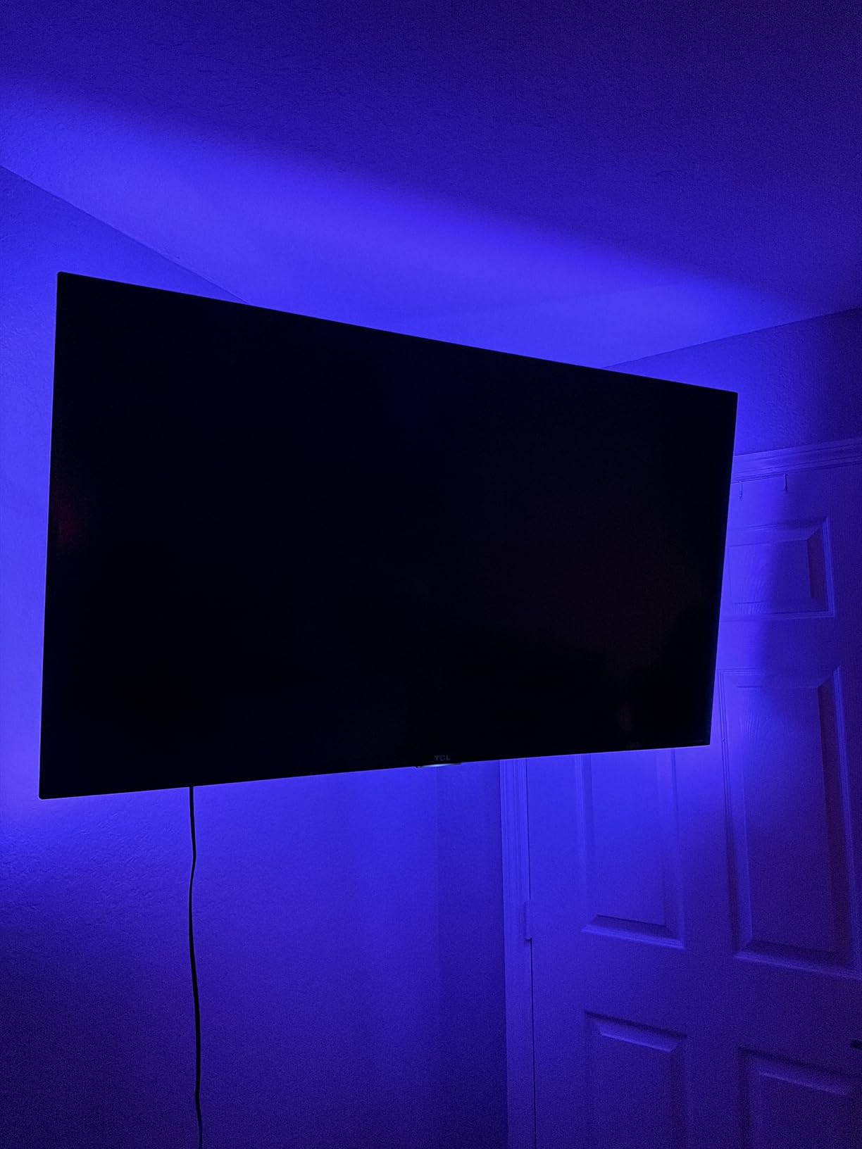 MATICOD RGB LED TV Strip USB Lights for Backlight and Behind, App Remote Control, Music Sync, Multicolor, 9.84FT for 32