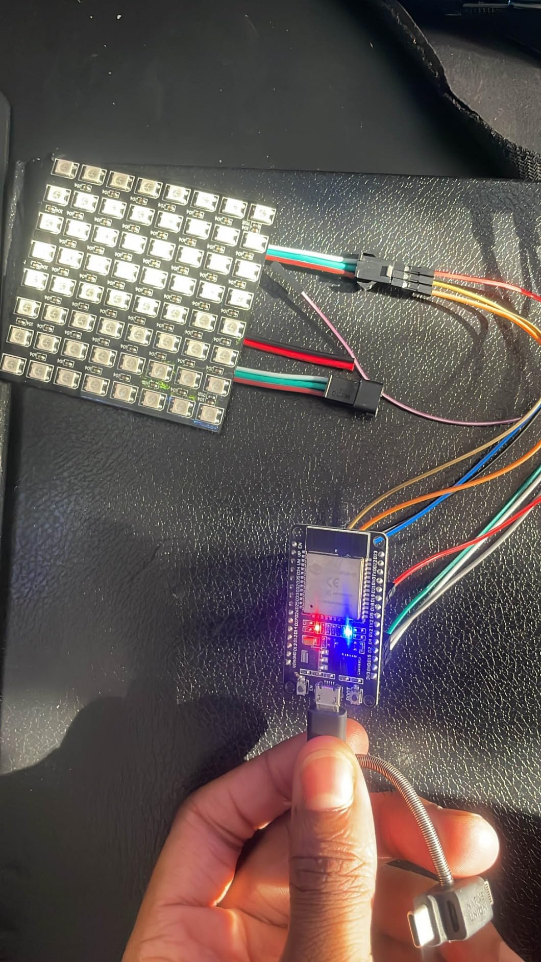 2Pcs ESP32-CAM Wireless WiFi+Bluetooth Development Board with OV Camera Module Compatible with Arduino customer photo 2