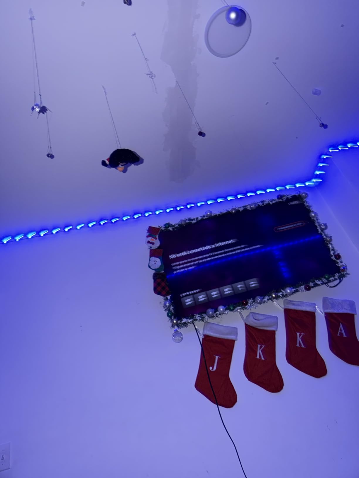 KSIPZE 100ft Led Strip Lights RGB Music Sync Color Changing Led Lights with Smart App Control Remote Led Lights for Bedroom Room Lighting Flexible Home Décor customer photo 1