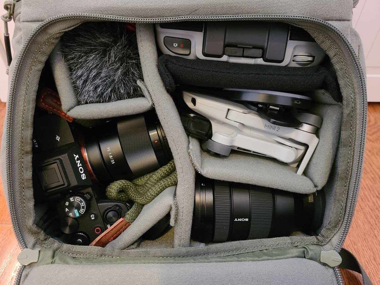 BREVITE - The Runner - Compact Camera Backpacks for Photographers - A Minimalist & Travel-friendly Photography Backpack Compatible With Both Laptop & DSLR Accessories 18L (Triple Black) customer photo 2