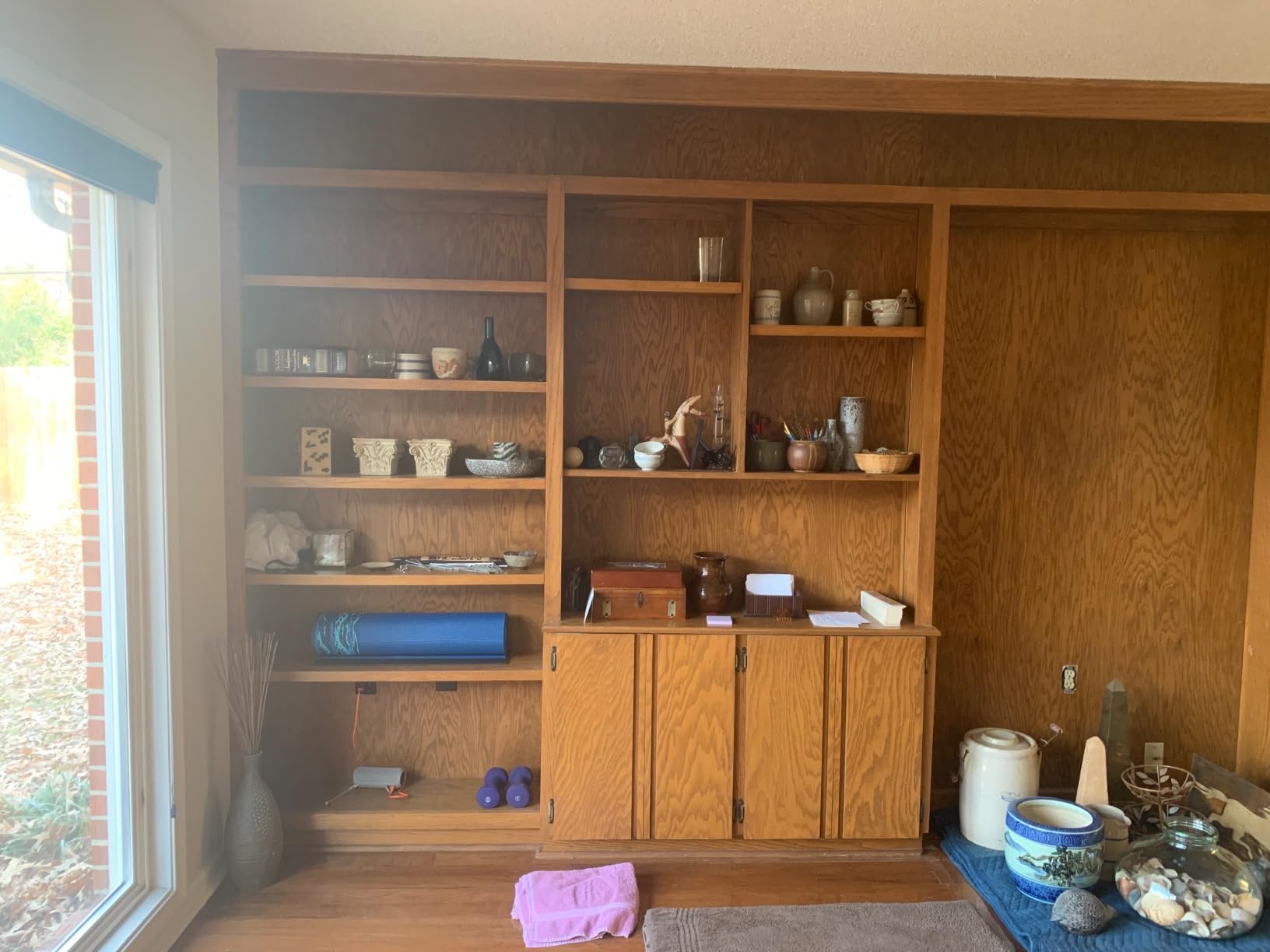 Gaiam Yoga Mat - Premium 6mm Print Reversible Extra Thick Non Slip Exercise & Fitness Mat for All Types of Yoga, Pilates & Floor Workouts (68