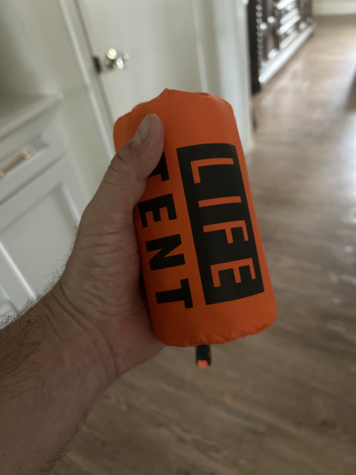 Go Time Gear Survival Life Tent - 2 Person Mylar Emergency Shelter Tube Tent + Paracord - All-Weather Protection for Camping, Hiking, & Survival Kits customer photo 1