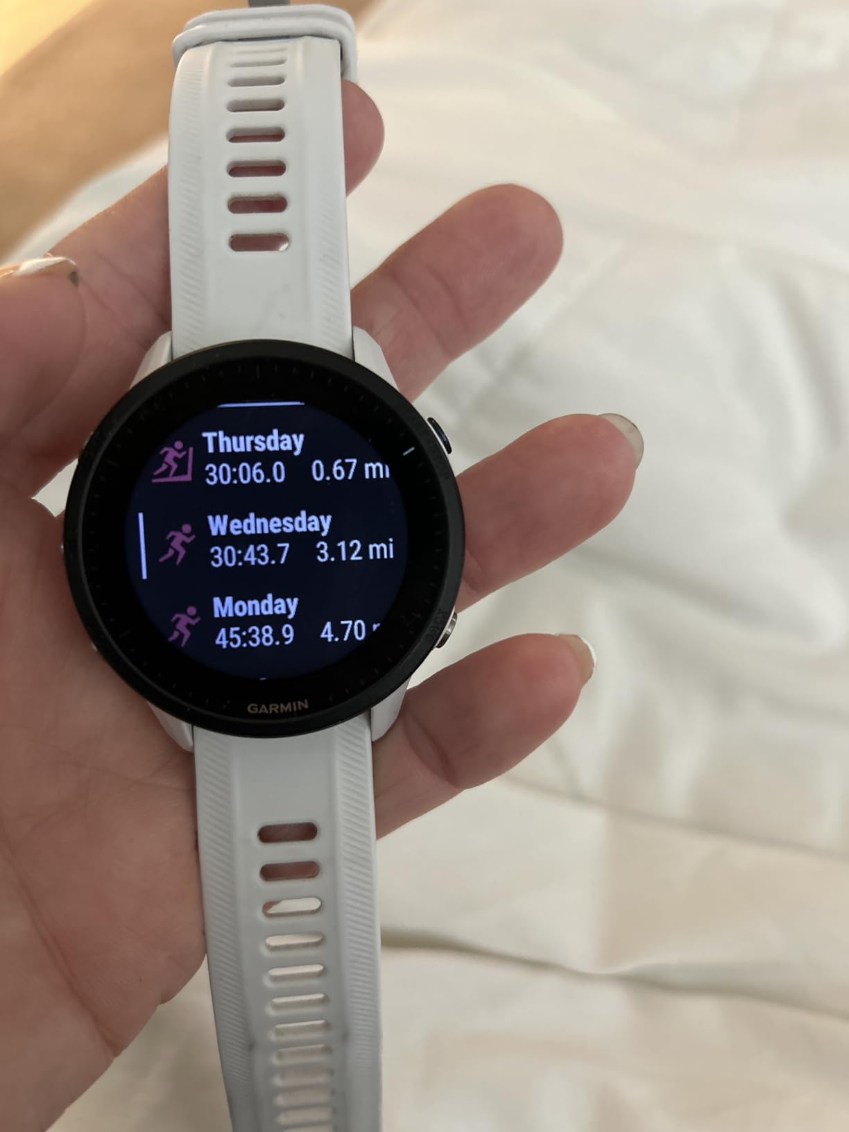 Garmin Forerunner 955, GPS Running Smartwatch, Tailored to Triathletes, Long-Lasting Battery customer photo 1