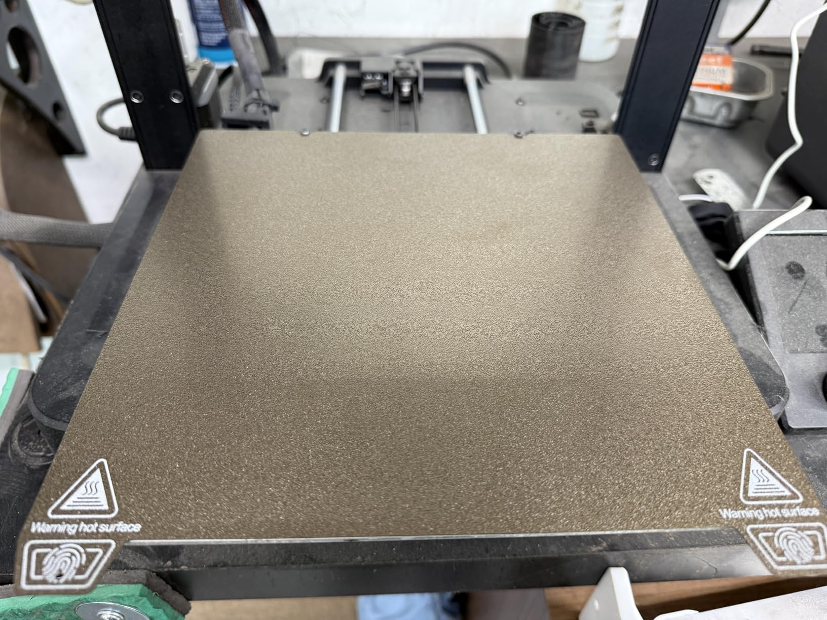 3D Printer Powder Painted PEI Flexi Steel Magnetic Build Plate 235 * 235mm for Creality Ender 3 S1 Pro,Ender 3,Ender 3 Pro,Ender 3 Neo,Ender 3 V2,Ender 3 V2 Neo, Ender 5,Ender 5 Pro customer photo 2