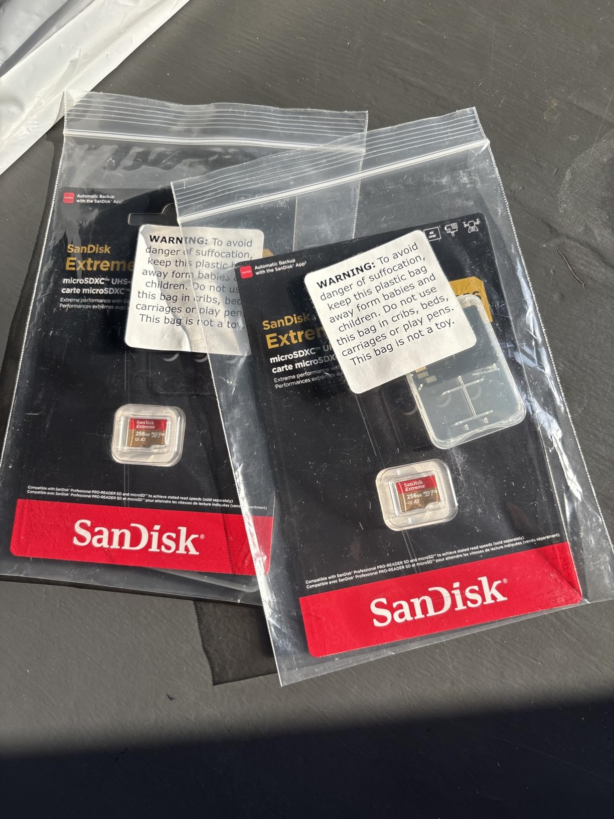 SanDisk 128GB Extreme microSDXC UHS-I Memory Card with Adapter - Up to 190MB/s, C10, U3, V30, 4K, 5K, A2, Micro SD Card - SDSQXAA-128G-GN6MA customer photo 2