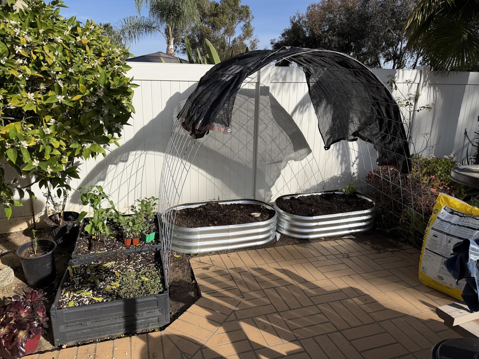 Land Guard 2Pcs Galvanized Raised Garden Bed Kit, Galvanized Planter Oval Large Metal Raised Garden Boxes Outdoor for Vegetables customer photo 2