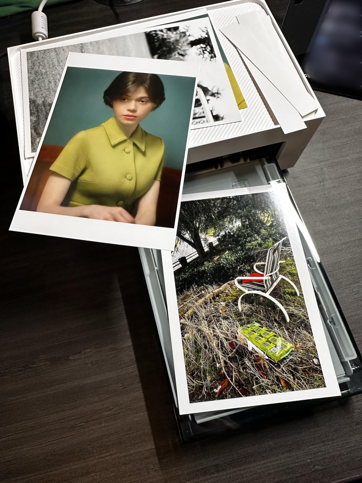 Liene M100 4x6'' Photo Printer, Phone Printer 100 Sheets & 3 Cartridges, Full-Color Photo, Portable Instant Photo Printer for iPhone Android, Thermal Dye Sublimation, Wi-Fi Picture Printer 100 Papers customer photo 2