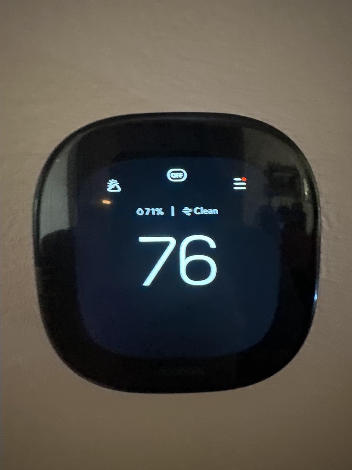 ecobee Smart Thermostat Premium with Smart Sensor and Air Quality Monitor - Programmable Wifi Thermostat - Works with Siri, Alexa, Google Assistant customer photo 1