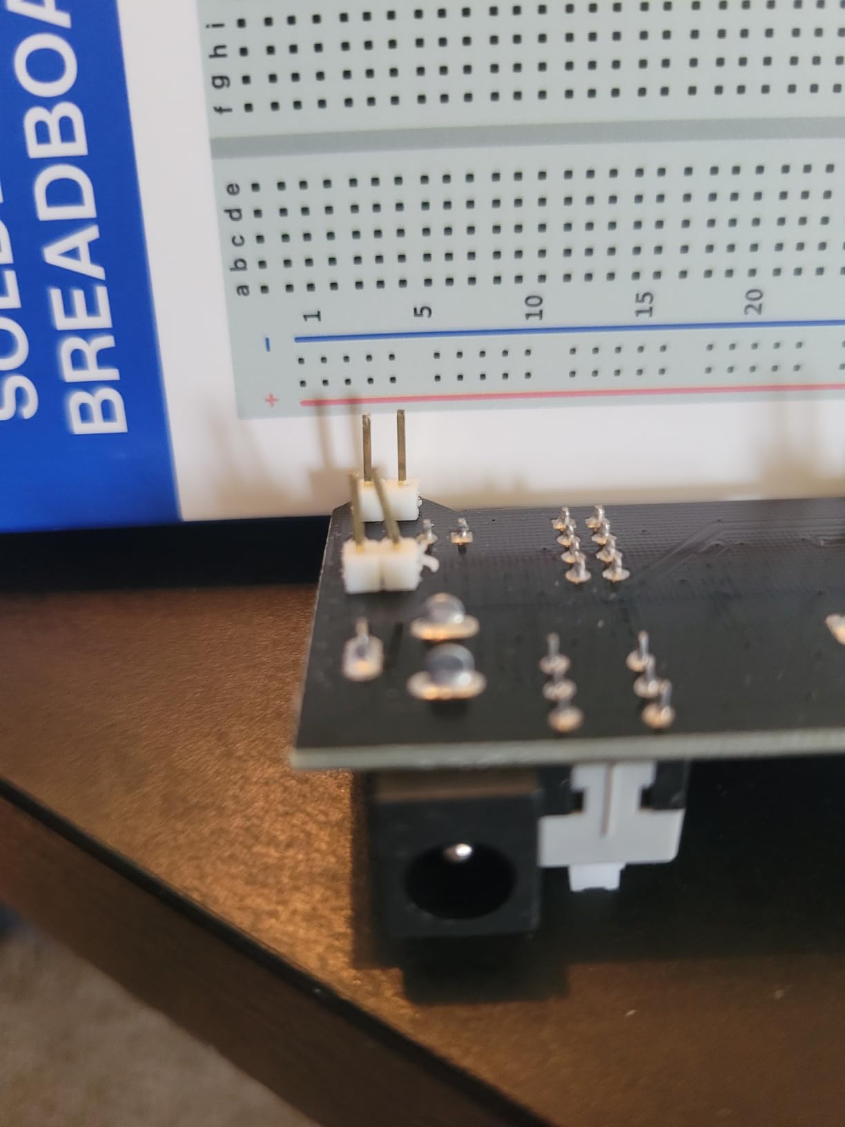 ELEGOO Upgraded Electronics Fun Kit w/Power Supply Module, Jumper Wire, Precision Potentiometer, 830 tie-Points Breadboard Compatible with Arduino, STM32 customer photo 1