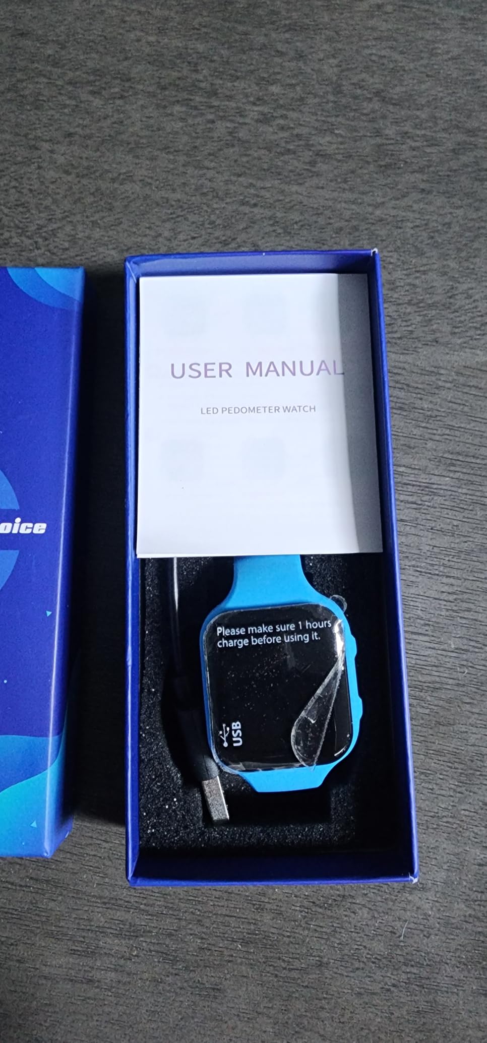 Kids Watches for Girls Boys Digital Sport Watch with Step Counter Pedometer Vibration Alarm Clock, No App Waterproof Fitness Tracker Kids Watch Boys Girls Teens Students Ages 5-16 customer photo 2