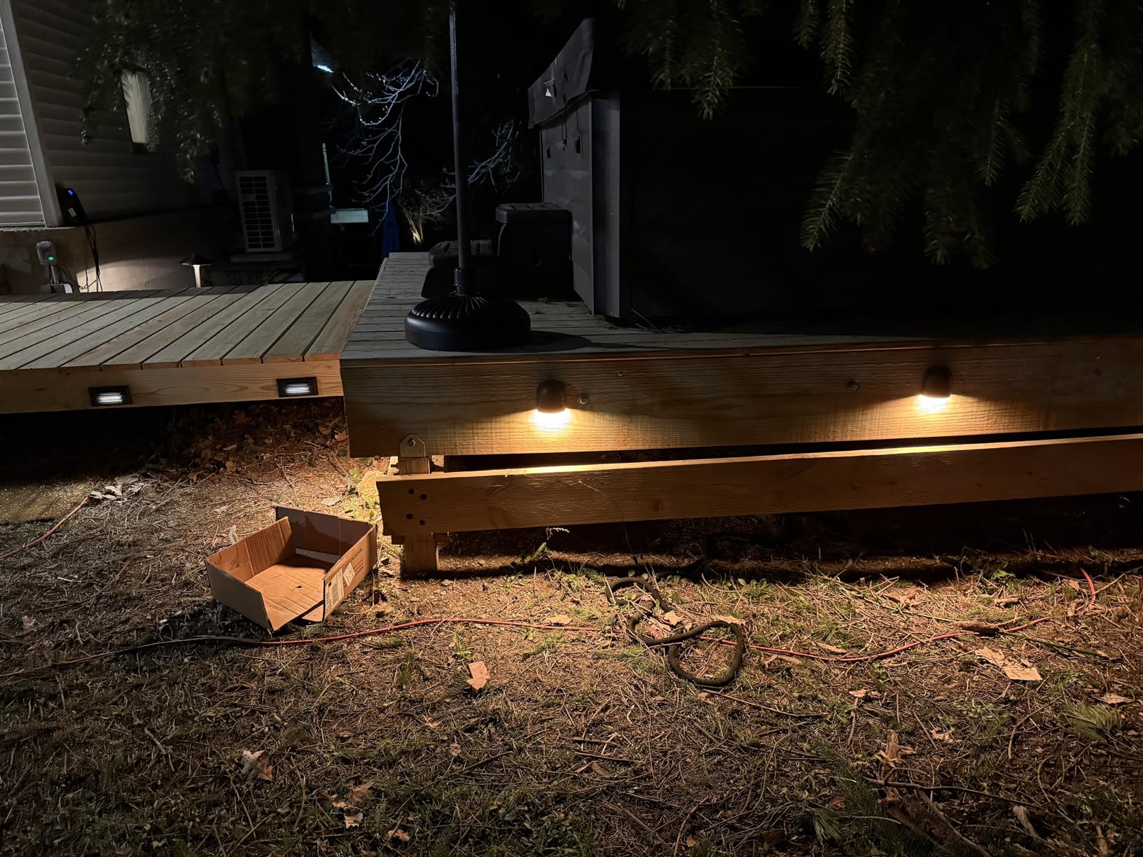 LEONLITE 12-Pack Update 5CCT Low Voltage LED Deck Lights, 250LM Ultra Bright Fence Down Light, 12-24V AC/DC Anti Glare Step Railing Light, CRI90, 1800K/2700K/3000K/4000K/5000K, IP65, Oil Rubbed Bronze customer photo 1