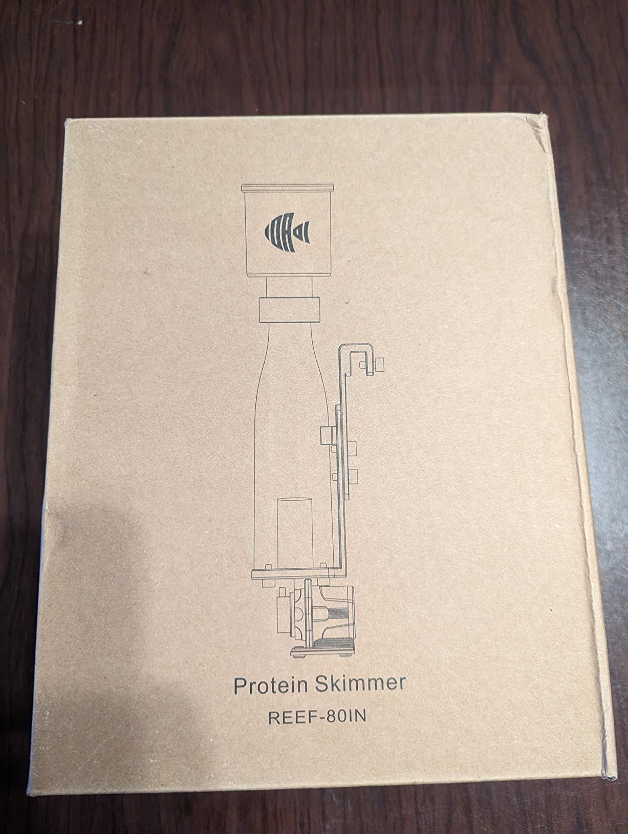 Protein Skimmers for Saltwater Aquariums, Hang On Protein Skimmer for Fish Tanks up to 80 Gallons, DC Pinwheel Pump with Controller customer photo 2