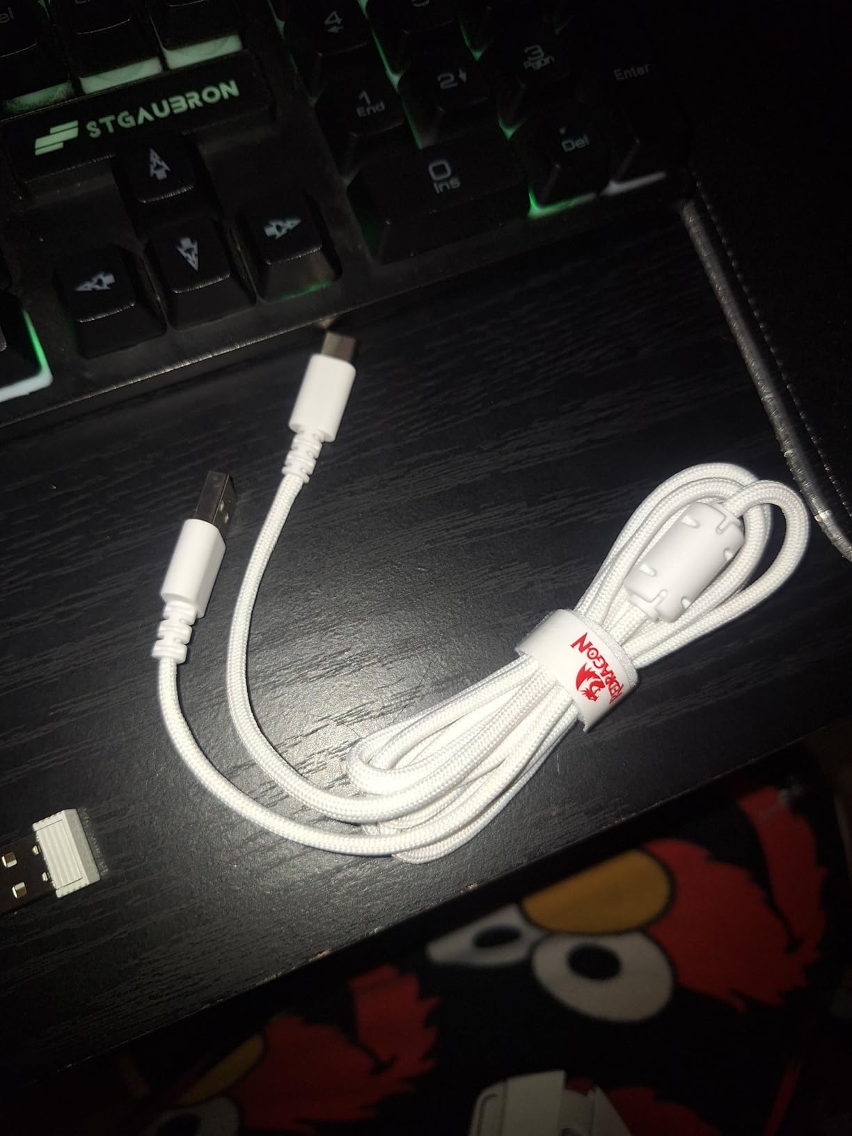 Redragon M810 Pro Wireless Gaming Mouse, 10000 DPI Wired/Wireless Gamer Mouse w/Rapid Fire Key, 8 Macro Buttons, 45-Hour Reliable Power Capacity and RGB Backlit for PC/Mac/Laptop customer photo 2