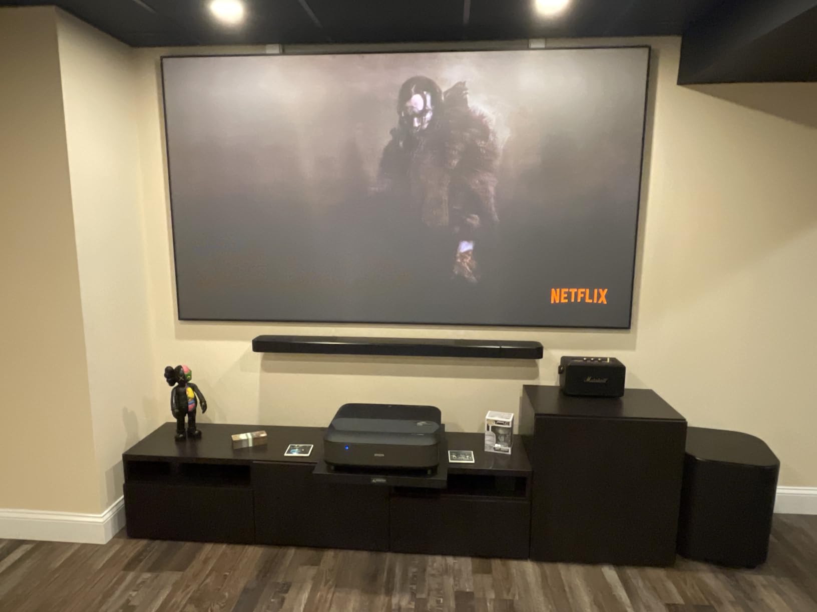 Spectra Projection Slider Tray for Ultra Short Throw Laser Projectors | Easy to Adjust UST Projector Sliding Tray For Optimal Image Size customer photo 1