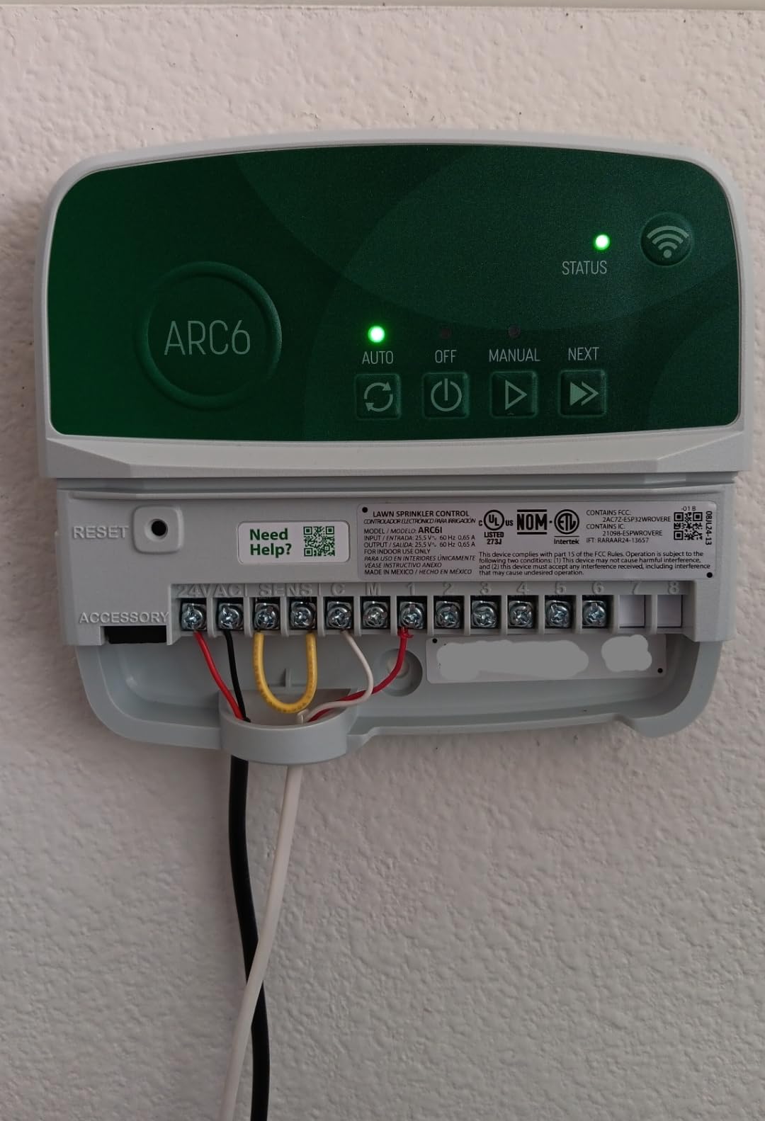 Rain Bird ARC8 App-Based Indoor/Outdoor Smart WiFi Irrigation Sprinkler Timer/Controller, 8-Zone/Station, EPA WaterSense Certified, Compatible with Alexa customer photo 2