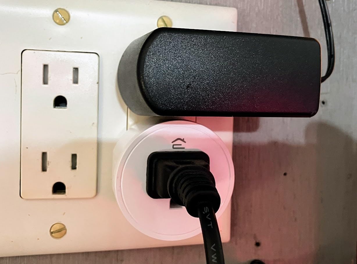 EIGHTREE 15A Smart Plug, Wi-Fi & Bluetooth Smart Outlet for High-Power Home Appliances, Works with Alexa & Google Home, Easy Setup, Timer & Remote Control, FCC & ETL Certified, 2.4GHz Wi-Fi Only customer photo 2