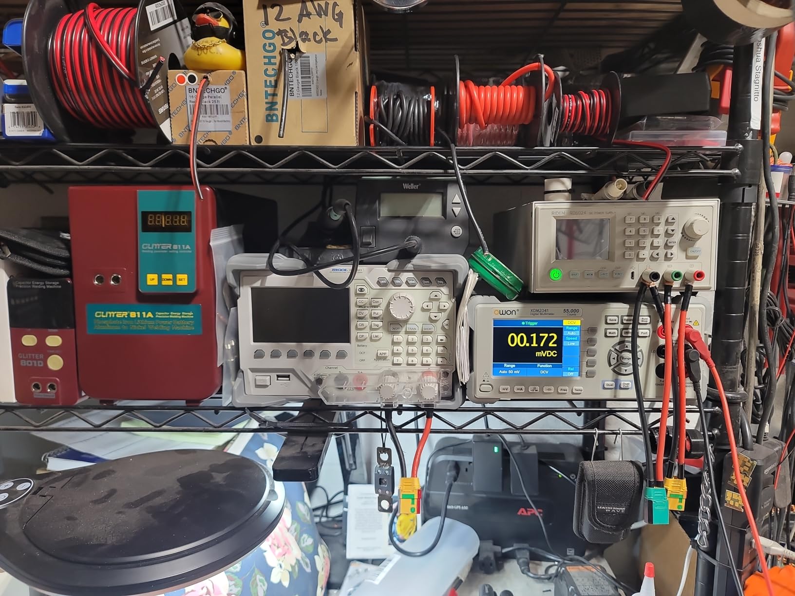OWON XDM1241 Portable Digital Multimeter,3.5in Desktop Digital Multimeters, 55000 Counts LCD True RMS Temperature Tester Meter for Instruments and Laboratories, Factories customer photo 2