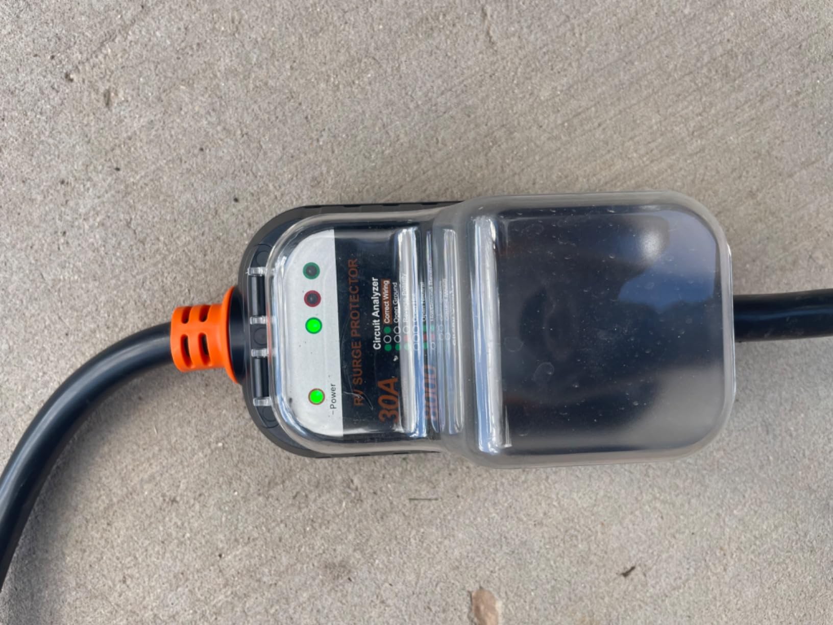 GEARGO RV Surge Protectors 30 Amp RV Circuit Analyzer, [2026 New Upgraded & Gen2] Full Protection, RV Adapter Plug for Camper(Orange) customer photo 2