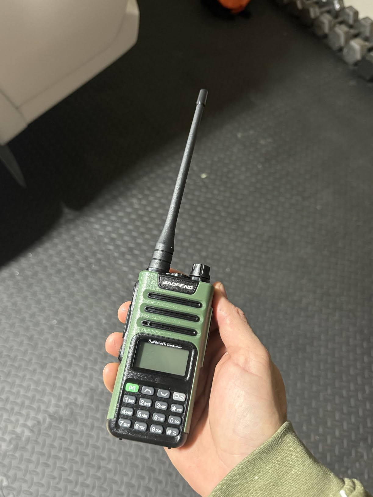 BAOFENG GMRS Radio Handheld Long Range GM-15 Pro 8W Walkie Talkie with Earpiece NOAA Weather Receiver Rechargeable GMRS Repeater Two Way Radio with USB-C Charger for Hunting Survival Gear,2Pack customer photo 1