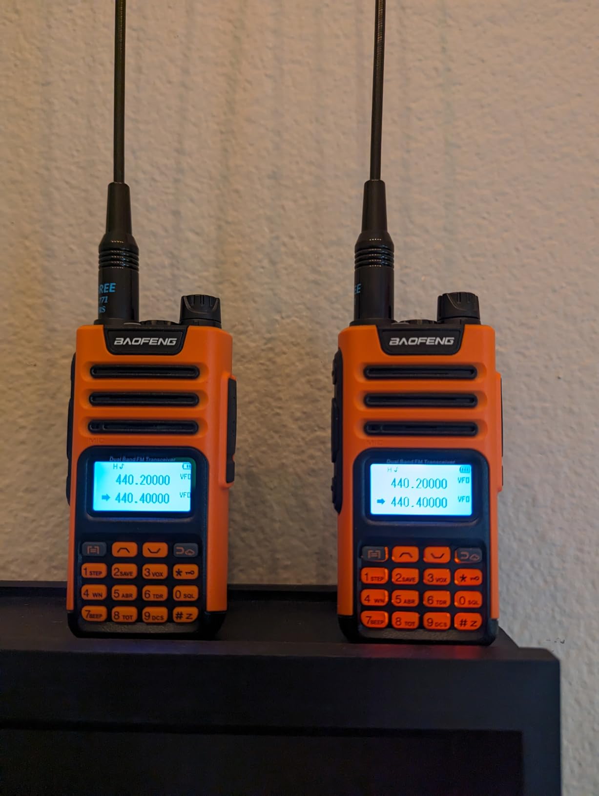 BAOFENG GMRS Radio Handheld Long Range GM-15 Pro 8W Walkie Talkie with Earpiece NOAA Weather Receiver Rechargeable GMRS Repeater Two Way Radio with USB-C Charger for Hunting Survival Gear,2Pack customer photo 2