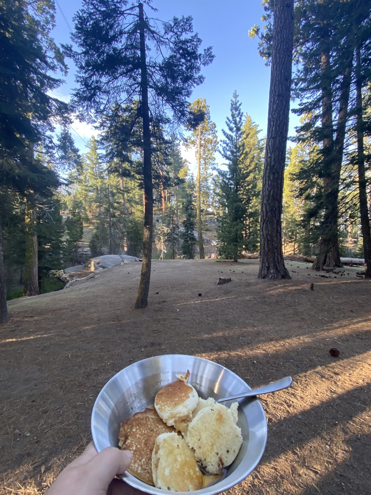 Odoland Stainless Steel Camping Mess Kit for Family & Person, Cooking Tableware Utensils with Plates Bowls Forks Spoons Knives & Savings Bag for Camping, Backpacking, Hiking, Picnic customer photo 2