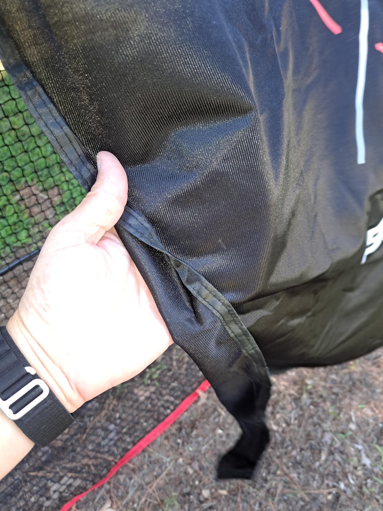 Bearwill Golf Net, 10x7ft Heavy Duty Golf Practice Nets with Mat, Target Cloth, 8 Tees, 6 Balls, Carry Bag for Backyard Driving Chipping Indoor Outdoor Training customer photo 2