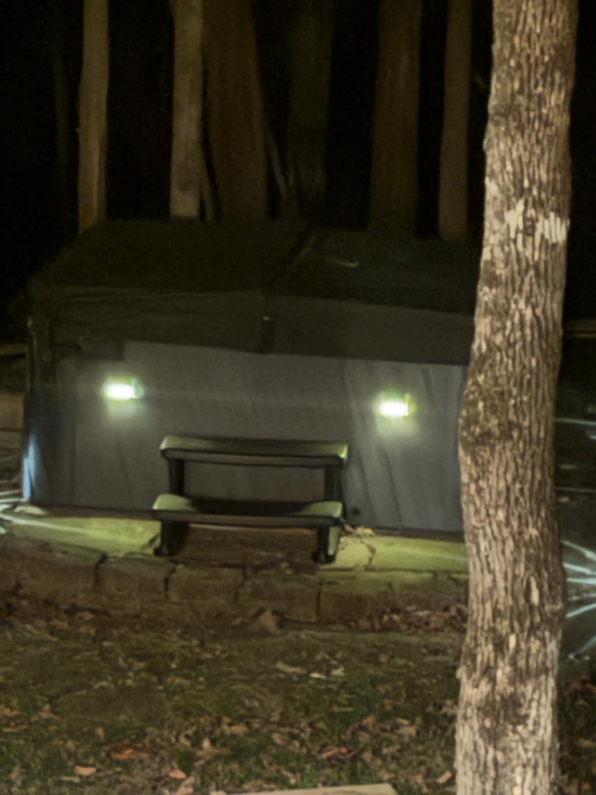 XLUX Solar Lights for Steps Decks Pathway Yard Stairs Fences, LED lamp, Rainproof, Black Metal Housing, 6 Pack customer photo 1