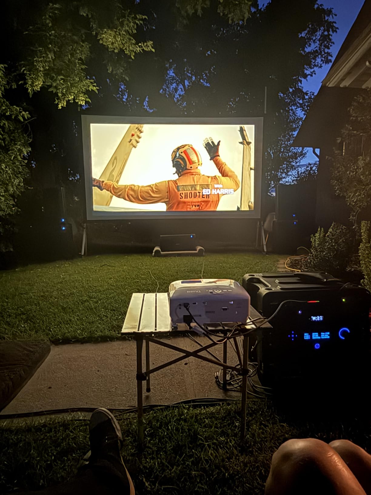 BenQ TH575 1080p Indoor Gaming Projector, 3800 LMS, 16.7ms Low Latency, Enhanced Game-Mode, High Contrast, Dual HDMI, 3D Ready, Auto Vertical Keystone, Standard Throw, 1.1x Zoom, 3 Year Warranty customer photo 2