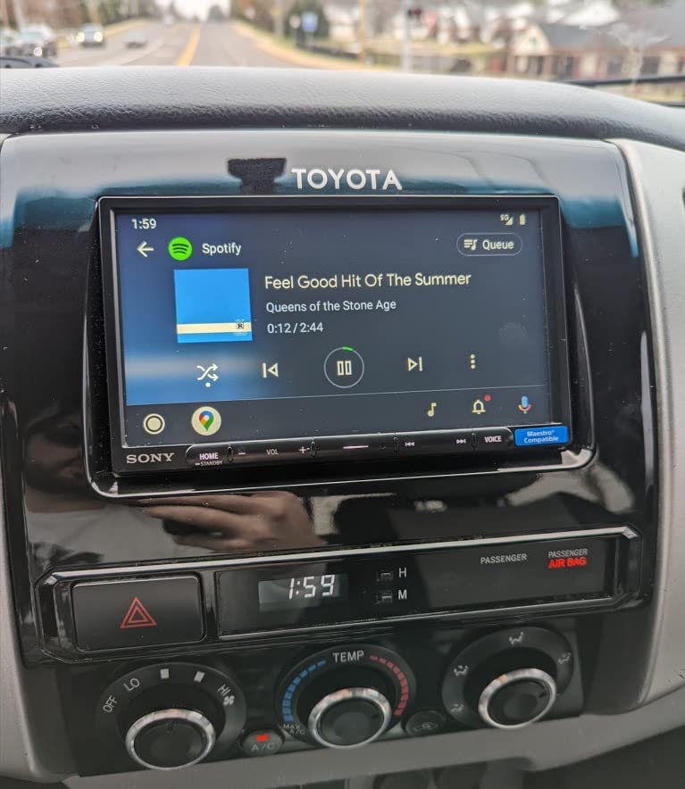 Sony XAV-AX4000 7-Inch Multimedia Receiver with Wireless Car Play/Android Auto and Maestro Ready customer photo 2