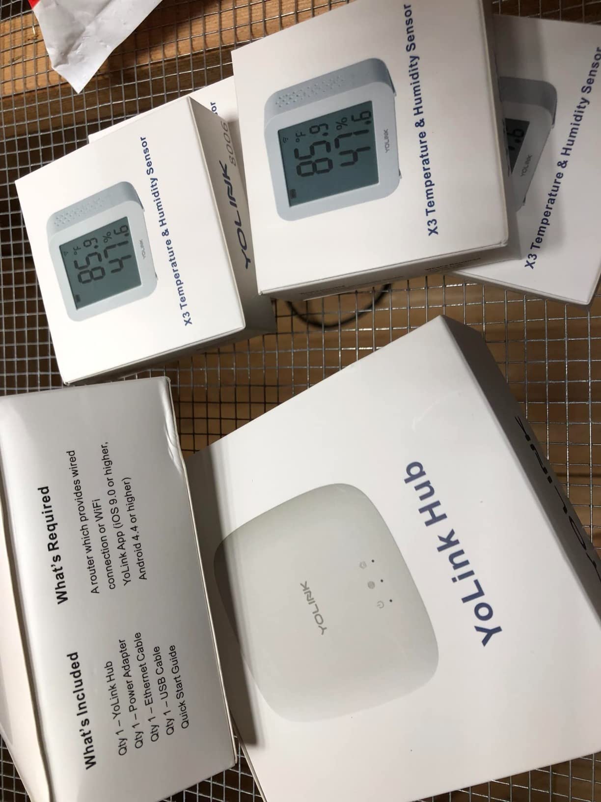 YoLink X3 Version Temperature & Humidity Sensor, Supports App Real-Time Data Refresh, Alexa, IFTTT, Home Assistant Integration - YoLink Hub Required customer photo 1