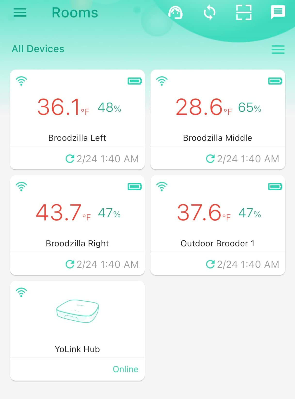 YoLink X3 Version Temperature & Humidity Sensor, Supports App Real-Time Data Refresh, Alexa, IFTTT, Home Assistant Integration - YoLink Hub Required customer photo 2