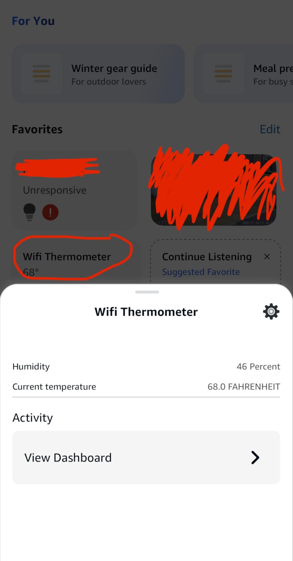 Govee WiFi Thermometer Hygrometer H5103, Indoor Bluetooth Temperature Humidity Sensor with Electronic Ink Display, App Notification Alert, Free Data Storage Export, Digital Remote Monitor for Bedroom customer photo 2