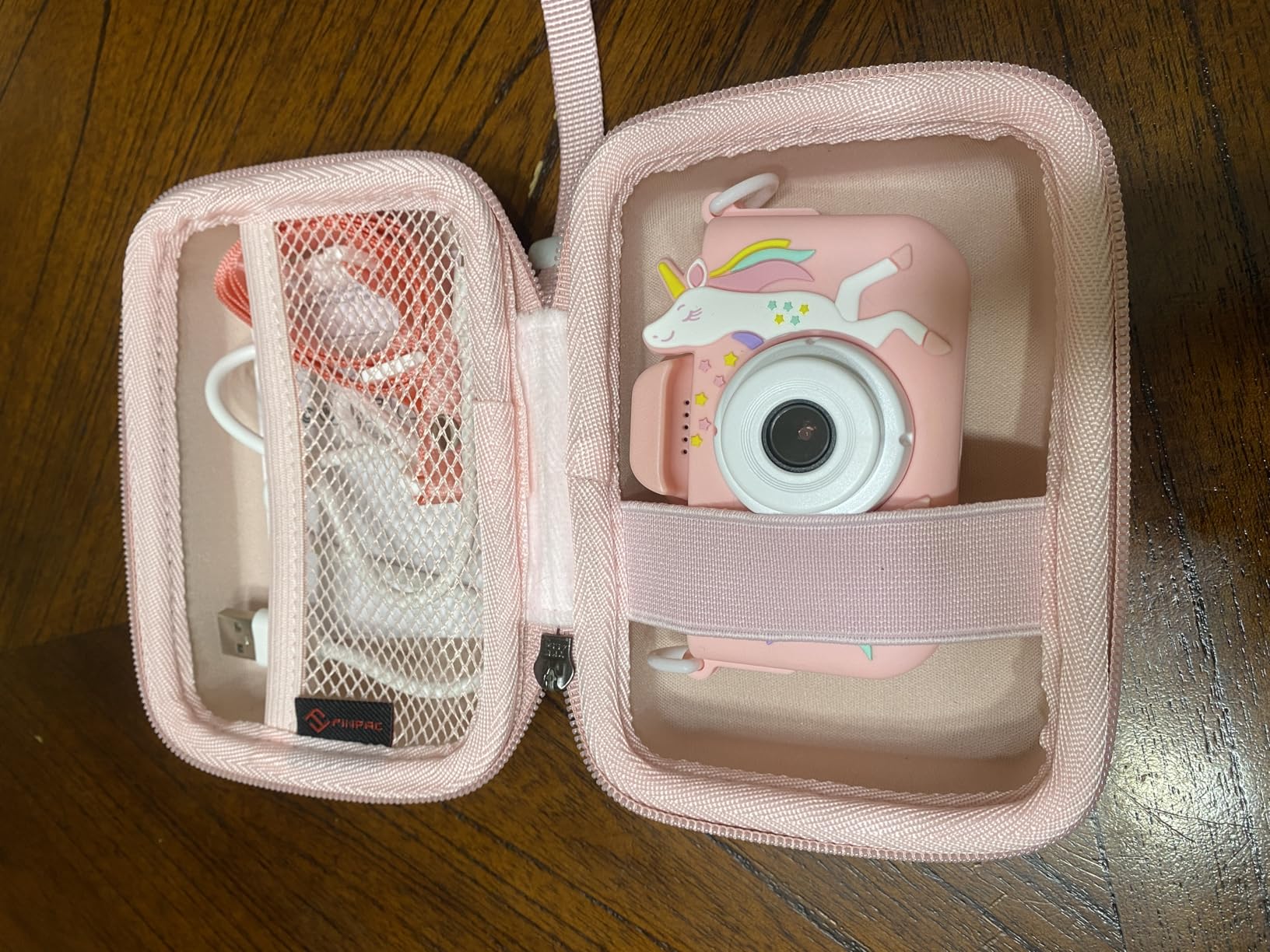 Goopow Kids Camera Toys for 3-8 Year Old Girls Boys,Children Digital Video Camcorder Camera with Cartoon Soft Cover, Best Chritmas Birthday Festival Gift for Kids - 32G SD Card Included customer photo 2