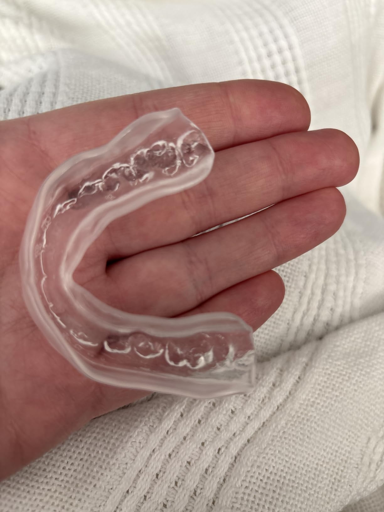 Rest in Peace Night Guard - Pack of Two Moldable Mouth Guard for Teeth Grinding Clenching Bruxism (Clear) customer photo 2