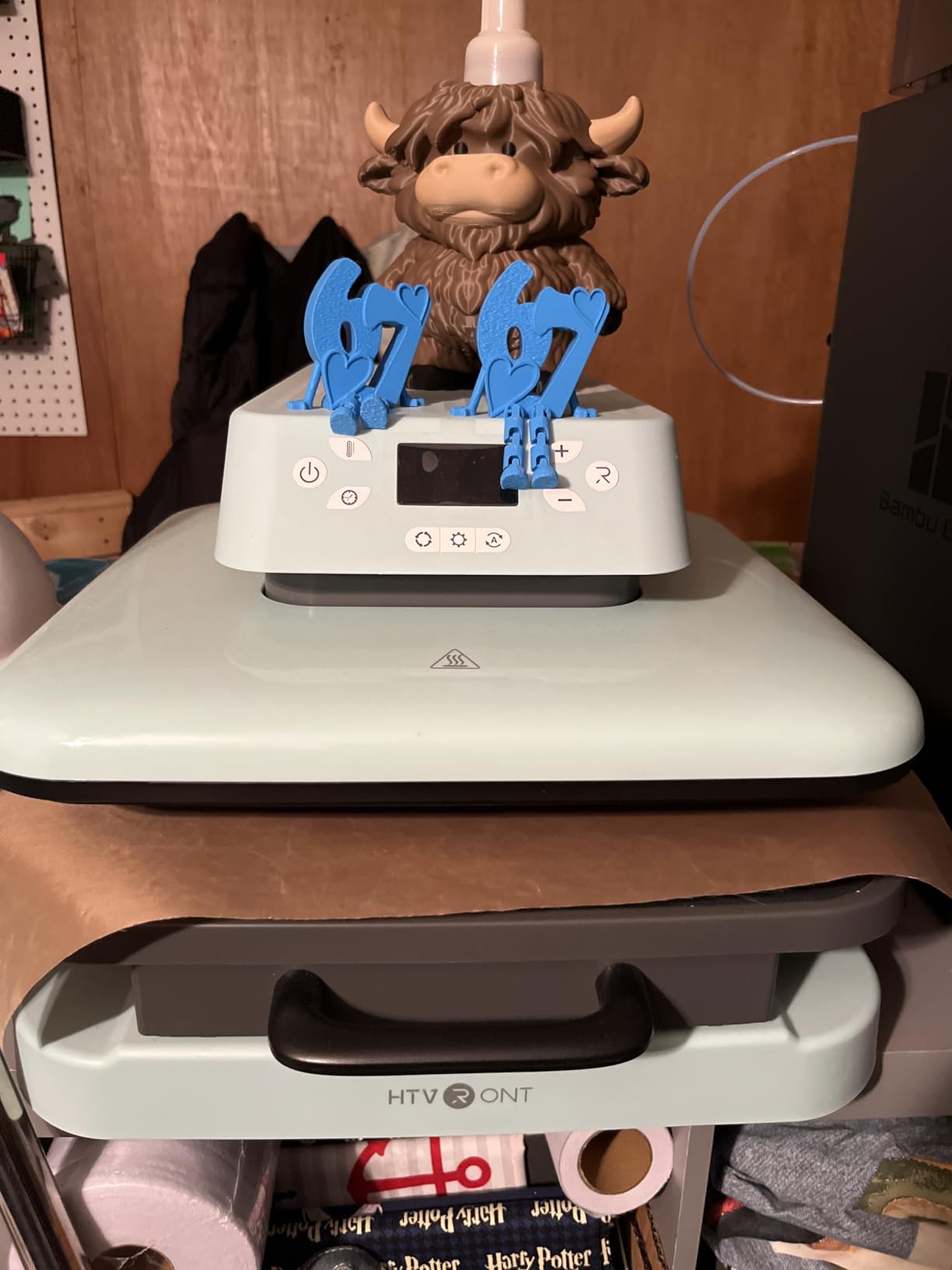 HTVRONT Auto Heat Press Machine for T Shirts - 15x15 Smart T Shirt Press Machine with Auto Release - Professional Heat Press for Sublimation, Vinyl, Heat Transfer Projects customer photo 1