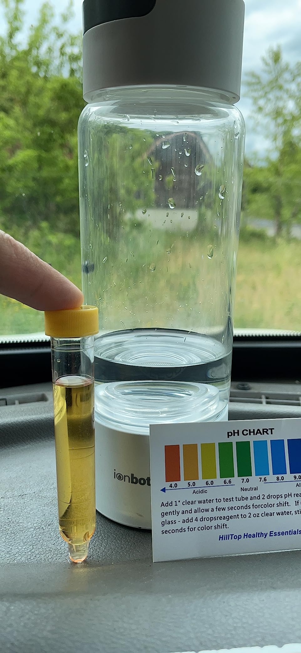 IonBottles Pro Hydrogen Water Bottle - 3.0 PPM H2, Rechargeable, Portable, BPA-Free, 14 oz Glass Bottle, Molecular Hydrogen Generator USB C Rechargeable customer photo 2