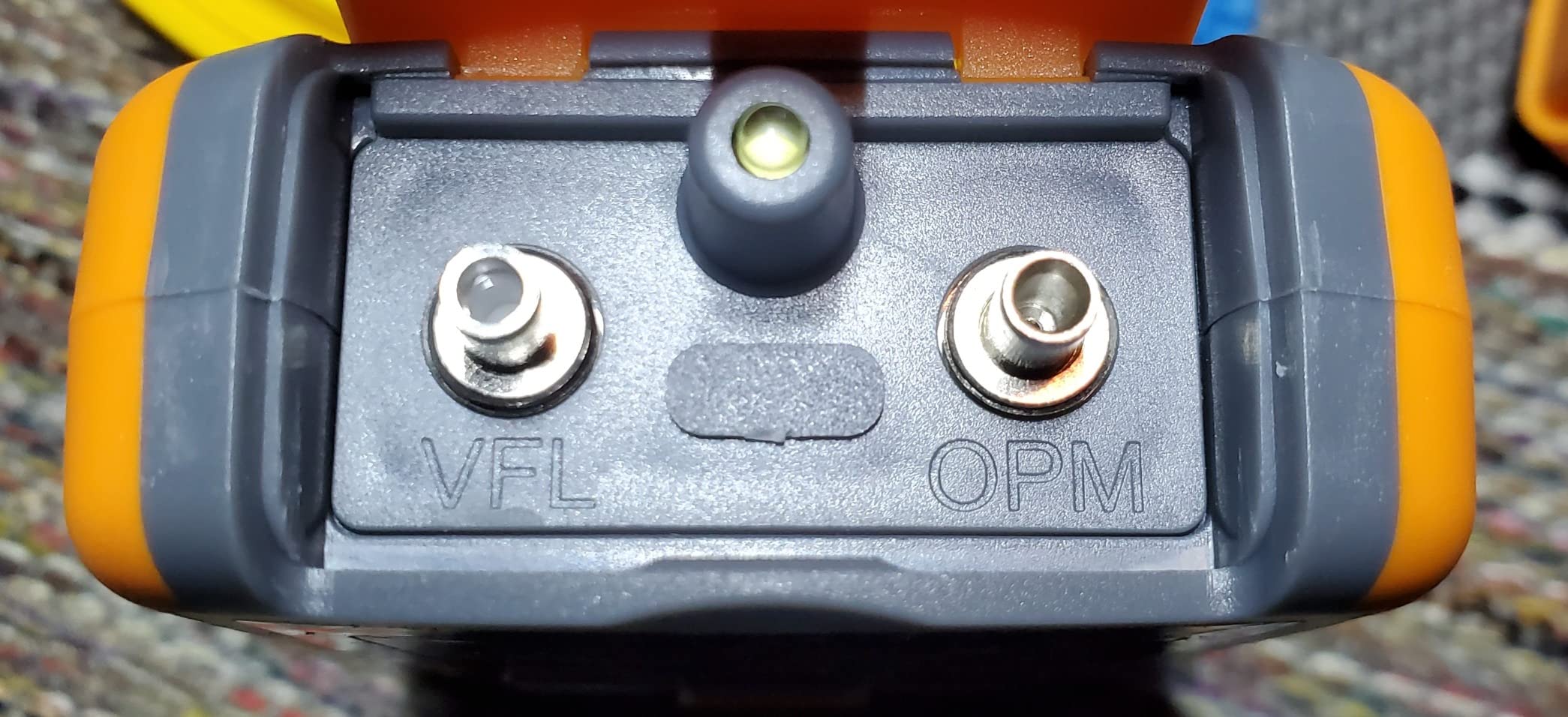 Fiber Optic Tester Portable Fiber Light Power Meter SC/FC/ST Universal Interface Fiber Tester Built-in 10Km Visual Fault Locator (OPM&VFL) with FC to LC Adapter customer photo 2