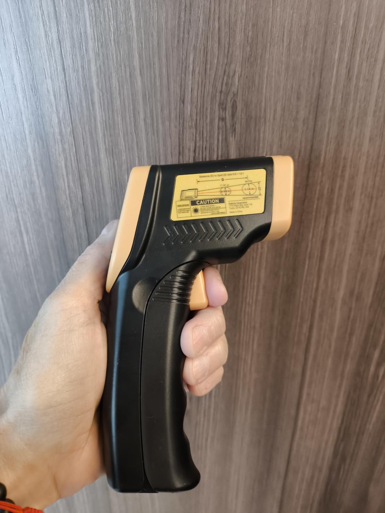 Etekcity Infrared Thermometer Laser Temperature Gun 774 | Cooking, Pizza Oven, Griddle, BBQ, Meat, HVAC, Engine, Adjustable Emissivity, MAX Display, Surface Measurement customer photo 1