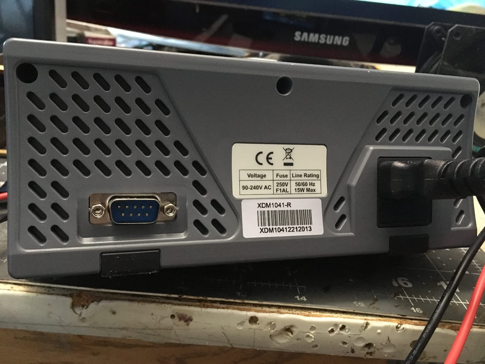 OWON XDM2041 Digital Multimeter with 3.7 inch (480x320) high Resolution LCD, 55000 Counts True RMS AC Voltage/Current Measurement,Support SCPI and Dual line Display Up to 65 Readings per Second customer photo 1